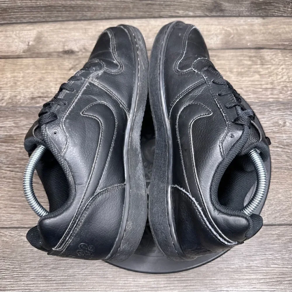 Nike Men’s Ebernon Low Triple Black Athletic Basketball Shoes Size 9.5